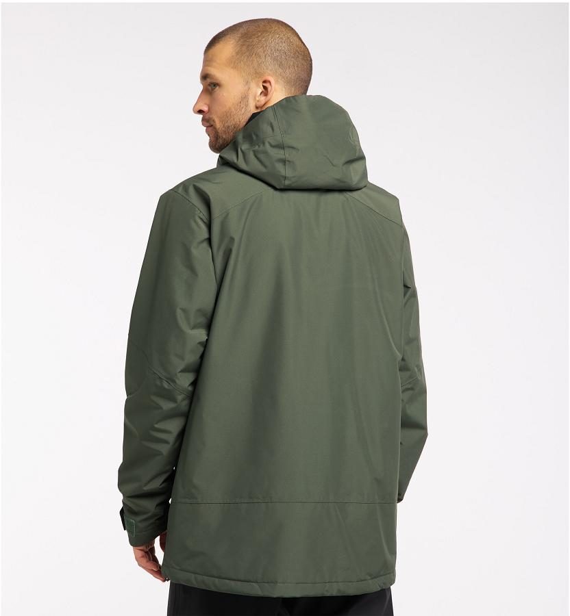 Haglöfs Mens Lumi Insulated Jacket Dark Green New Zealand 42860FSXU